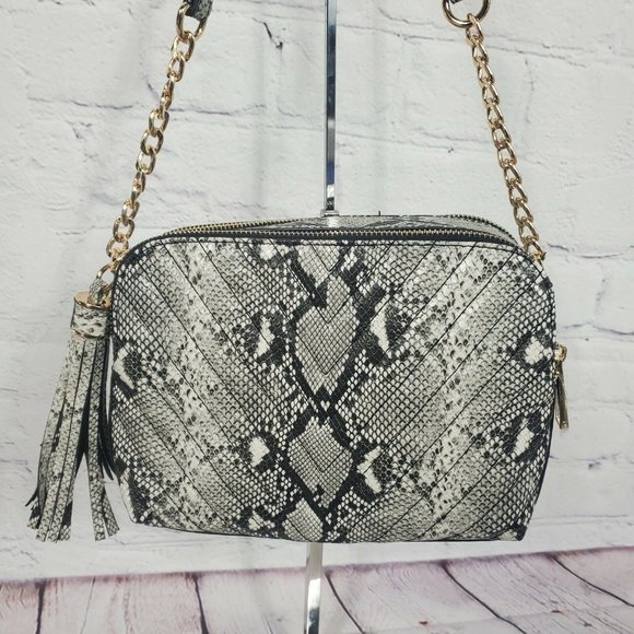 Aldo Bags Aldo Womens Snake Crodia Crossbody Bag Purse Poshmark